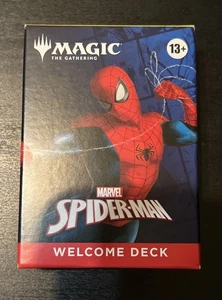 NYCC 2025 HASBRO MAGIC THE GATHERING SPIDER-MAN WELCOME DECK WHITE SPIDER-MAN - Picture 1 of 1