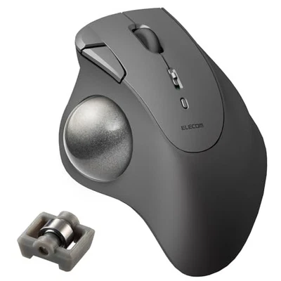 Wireless Trackball Mouse IST Black M-IT11BRBK - Image 1 of 4