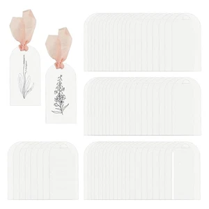 50Pc Acrylic Place Cards Wedding Blank Arched Frosted Wedding Reserved1110 - Bild 1 von 8