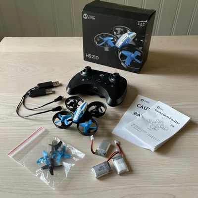 HOLY STONE MINI DRONE HS210 RC Nano Quadcopter 3D Flips Auto Hovering Blue - Image 1 of 4