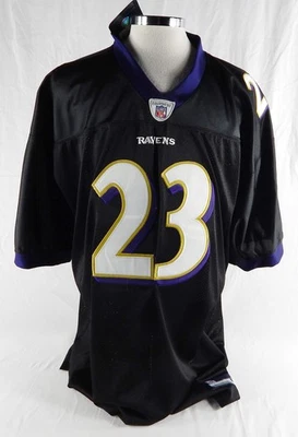 男式巴尔的摩乌鸦队 Willis McGahee #23 正品黑色球衣锐步全新带标签 58 10 — 第 1/4 张图片