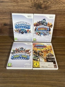 x4 Nintendo Wii Skylanders Spielepaket - Giants, Spyro's Adventure, Swap Force - Bild 1 von 7