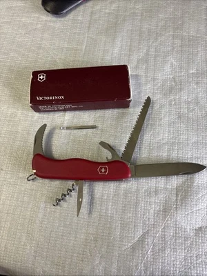 Navaja de Bolsillo Vintage Victorinox Hunter Ejército Suizo Multi Herramienta 111mm Bloqueo Deslizante  Foto 1 de 4
