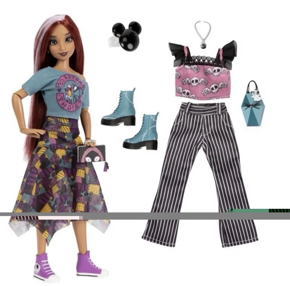 Disney Ily 4EVER I Love Jack & Sally Nightmare Before Christmas Doll & Outfits