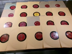 Lot 20 Vintage Columbia  78 rpm Rec. 10” 1940s Various Artists W/Generic Sleeves - Picture 1 of 10