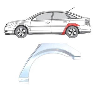 Panel de reparación de guardabarros de arco de rueda trasera/izquierdo para Opel Vectra 2002-2009 HB/SED - Imagen 1 de 3