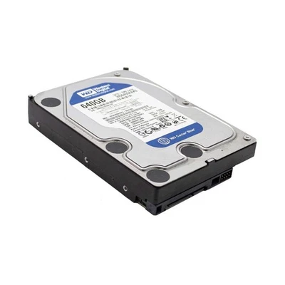 WD BLUE HARD DISK HDD 640GB SATA 3,5" COMPUTER DESKTOP FISSO DVR NAS PC - Immagine 1 di 2