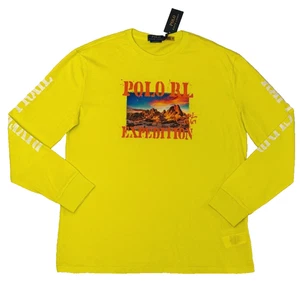 Polo Ralph Lauren Classic Fit Voyager Expedition Jersey Graphic Tee T Shirt XXL - Picture 1 of 9