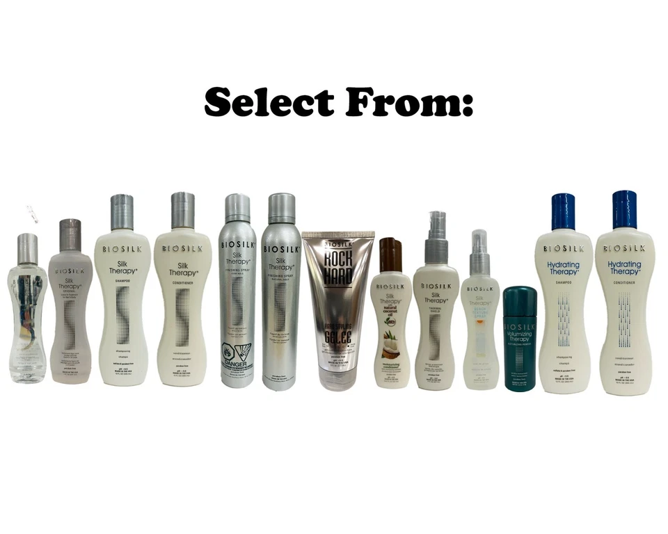 Biosilk Strong Hold/Shampoo/Conditioner/Finishing Spray/Texturizing -SELECT FROM - Image 1 of 1