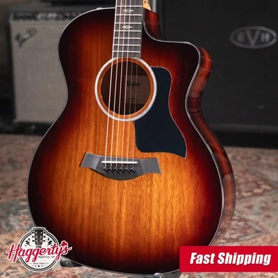 Taylor 224ce-K DLX Grand Auditorium Acoustic/Electric Guitar - Shaded Edgeburst - Image 1 of 4