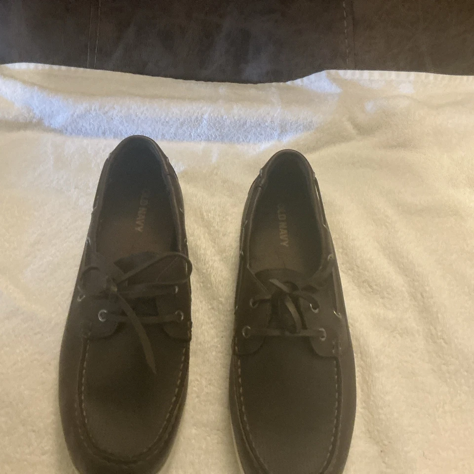 MOCASSIM MASCULINO ANTIGO MARINHO TAMANHO 11 MARROM USADO UMA VEZ - Imagem 1 de 4