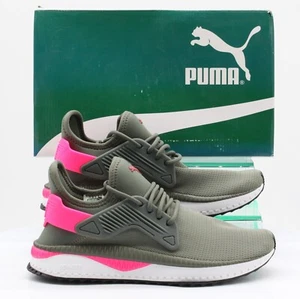 Puma TSUGI CAGE SNEAKER JUNIOR SNEAKER UK 5,5 EU 38,5 GRÜN PINK UVP 65£ AD - Bild 1 von 10