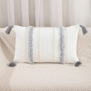 2PCS Cushion Covers Lumbar Throw Pillow Case garden Sofa Home Decor 12X20 " Boho - Picture 1 of 9
