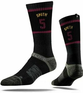 NBA Cleveland Cavaliers Strideline Player Crew Socks JR Smith Jersey Crew NWT  - Picture 1 of 4