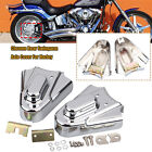 Chrome Rear Swingarm Axle Cover For Harley Fatboy Heritage Softail Special FLSTN