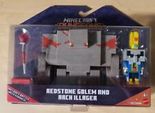 Minecraft Dungeons Redstone Golem and Arch Illager Mojang Mattel 6