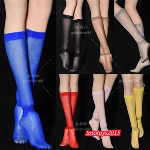 Calcetines Medias de becerro Modelo Modelo Para 12" Mujer PH TBL JO Figura Cuerpo Juguete - Imagen 1 de 16