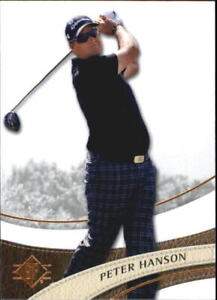 2014 SP Golf Card #3 Peter Hanson