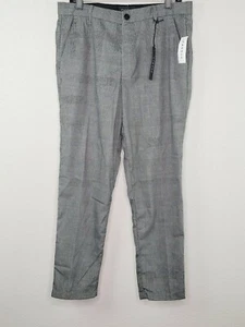 PacSun L.A. Women's Gray and Black Plaid Casual Dress Pants Size 32 New  - Picture 1 of 3