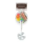 Kikkerland Solar-Powered Rainbow Maker with Crystal, Multicolor, 1 EA, One Size,