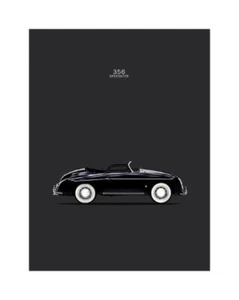 Porsche 356 Speedster Black Decor Home - Picture 1 of 3