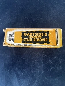 Vintage Gartside's Fleckenentferner Box mit Tube Philadelphia PA Gartside - Bild 1 von 3