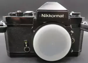 Nikon Nikkomat FT2 Black 35mm SLR Film Camera Body Only EUC - Picture 1 of 12