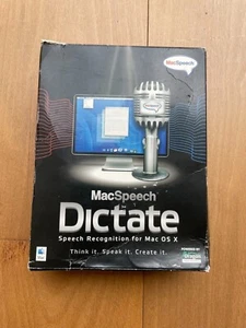 MacSpeech Dictate Speech Recognition Software for Mac plus Director Pro HD mic - Picture 1 of 5