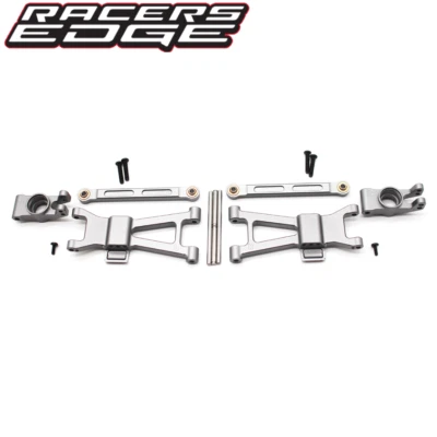 Racers Edge RCE6421 Aluminum Rear Arm & Hub Set Blackzon Slyder - Image 1 of 2