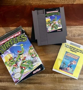 Teenage Mutant Ninja Turtles (Nintendo NES, 1989) komplett in OVP - getestet - Bild 1 von 5
