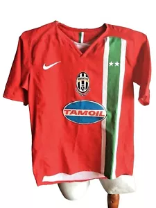 MAGLIA CALCIO NIKE JUVENTUS TAMOIL CENTENARIO FOOTBALL SHIRT 2005 RAGAZZO 10-12 - Foto 1 di 4
