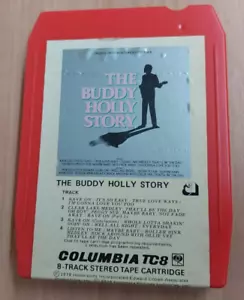 THE BUDDY HOLLY STORY 8-track " Original Soundtrack " COLUMBIA Canada 1978' - Picture 1 of 2