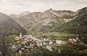 Cartolina - Pontebba - Pontafel - Confine - Reich Grenze - 1907 - Picture 1 of 2