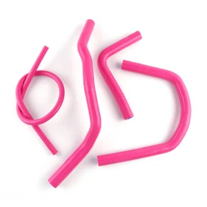 Yamaha Banshee 350 YFZ350 1987-2006 Reinforced Silicone Radiator Hose Kit Pink - Picture 1 of 9