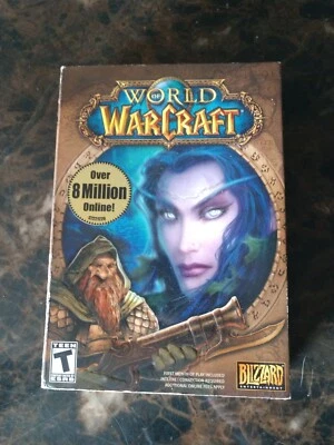 NEW World of Warcraft Sealed Vanilla Original Classic Blizzard PC Big Box WoW - Image 1 of 4