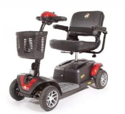 Golden Buzzaround EX 4-Wheel Mobility Electric Scooter Red/Blue - Image 1 of 4