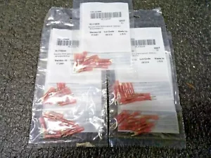 #6 Stud, 22-18 AWG Compatible, Part Insulated, Crimp & Solder Connection, 50PK R - Picture 1 of 6