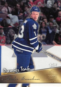 1999-00 Topps Premier Plus Premier Team #PT5 Mats Sundin - Picture 1 of 3