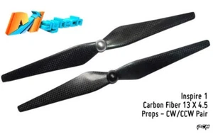 MAYTECH DJI INSPIRE 1 Carbon Fiber 13 X 4.5 Props - CW/CCW Pair MT-CP1345Q - Picture 1 of 1