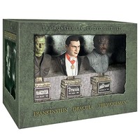 Frankenstein Dracula Wolfman Universal Studio Monsters Büsten Busts Set Sideshow