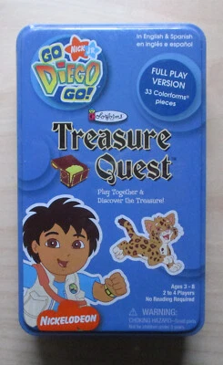 Nickelodeon Go Diego Go Colorforms Treasure Quest Colorforms Collector's Tin - Image 1 of 2