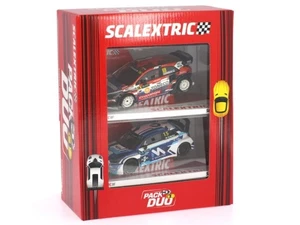 SCALEXTRIC PACK DUO RALLY 2 X HYUNDAI I20 GRONHOLM + TIMERZYANOV SCX U10485S300 - Imagen 1 de 13