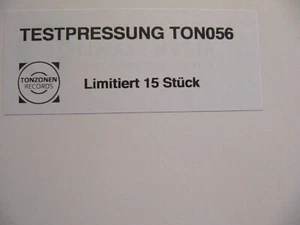 Testpressung: ECHOLONS - "Idea Of A Labyrinth" - Bild 1 von 2