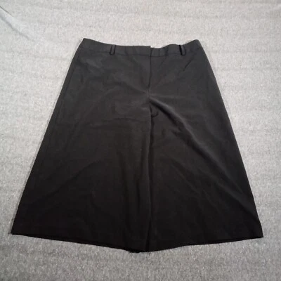 Covington Shorts Women 12 Petite Black Baggy Causal Minimalist Y2K Capsule Day - Image 1 of 4