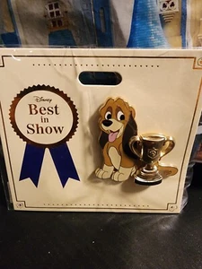 2019 Disney D23 Expo WDI MOG Best In Show Dog Fox & the Hound COPPER Pin LE 300 - Bild 1 von 1