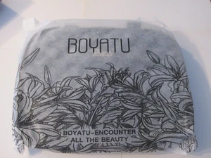 BOYATU Travel Toiletry Bag Hanging Makeup Bag: Large Blue Organizer Purse - Picture 1 of 11