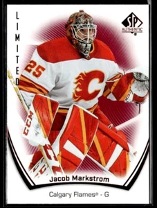 2021-22 Sp Authentic limited red Jacob Markstrom #11 H4R2H - Picture 1 of 2