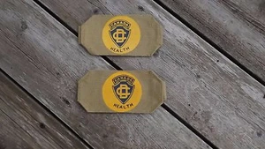 2 CANADA GOV,T (1958)( NEW UNISSUED)D/C(DOMINION OF CANADA) ARM BAND VERY RARE - Bild 1 von 1