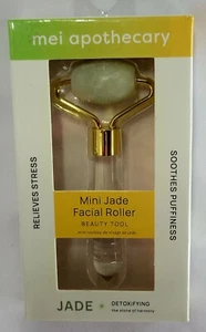 Herramienta de belleza rodillo facial de jade mini boticario MEI - Imagen 1 de 5