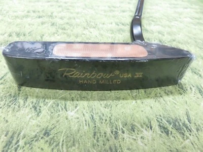 NEW * Rainbow HAND MILLED VI USA COPPER INSERT 34" Putter .. - Image 1 of 4